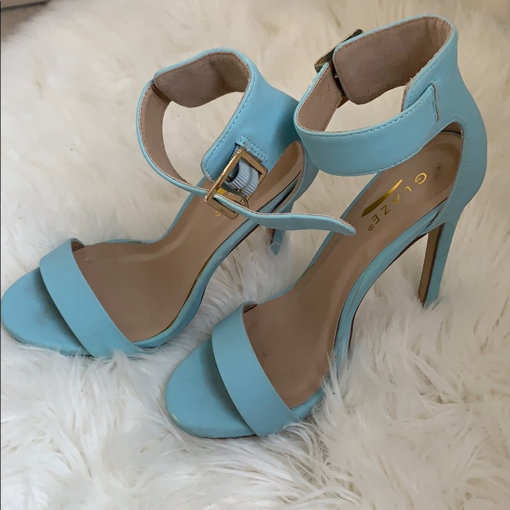 Blue heels